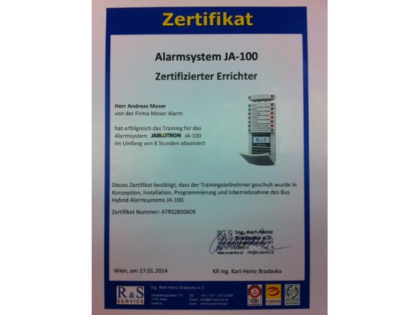 Bild 18 von ALARMANLAGEN & SICHERHEITSTECHNIK MOSER in Tulln,Krems,St Pölten,Korneuurg,Klosterneuburg,Wien U