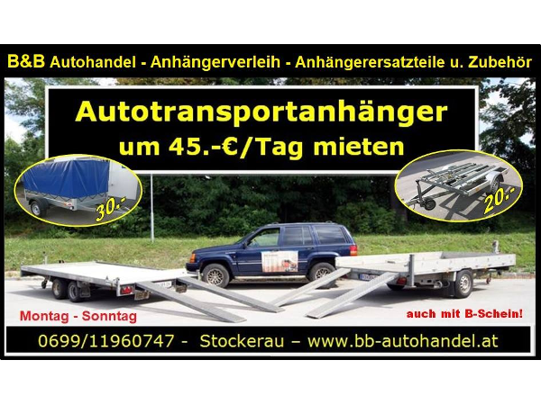 Bild 1 von B&B Autohandel & Anhängerverleih