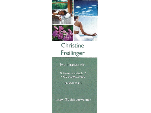Bild 1 von Christine Freilinger - Heilmassage