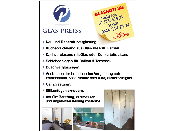 Bild 18 von Gerhard Preiss Glaserei