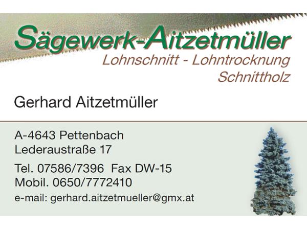 Bild 1 von Aitzetmüller Gerhard, Lohnschnitt, Schnittholz