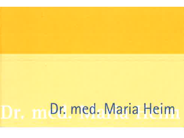 Bild 1 von Dr. med. Heim Maria