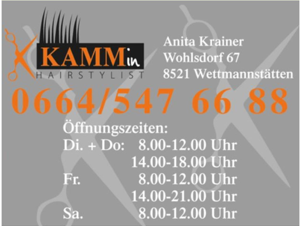 Bild 1 von KAMM in Inh. Anita Krainer