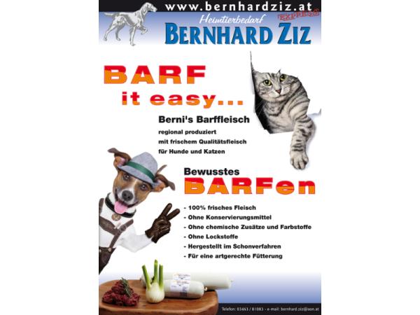 Bild 1 von ZIZ Bernhard Hunde- u. Katzenfutter-Barf-Shop
