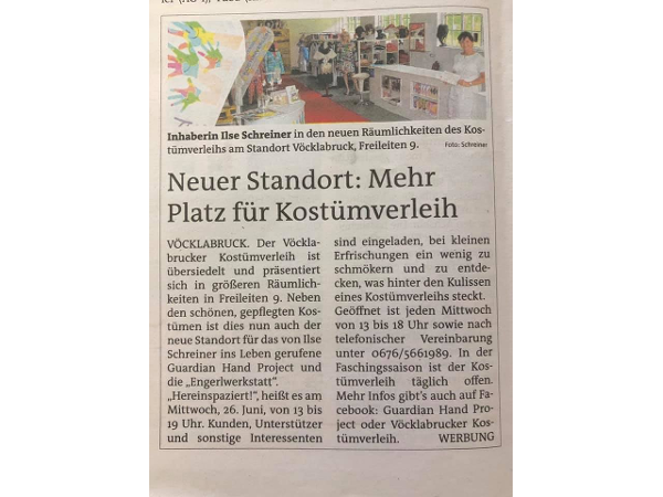 Bild 1 von Dekoprofi & Guardian Hand Project- Ilse Schreiner-Kalleitner