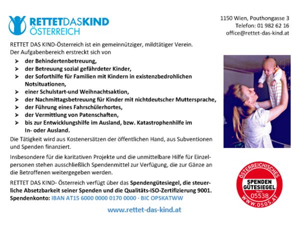 Bild 6 von RETTET DAS KIND - Österreich