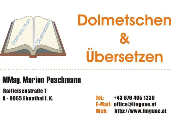 Bild 1 von MMag. Puschmann Marion