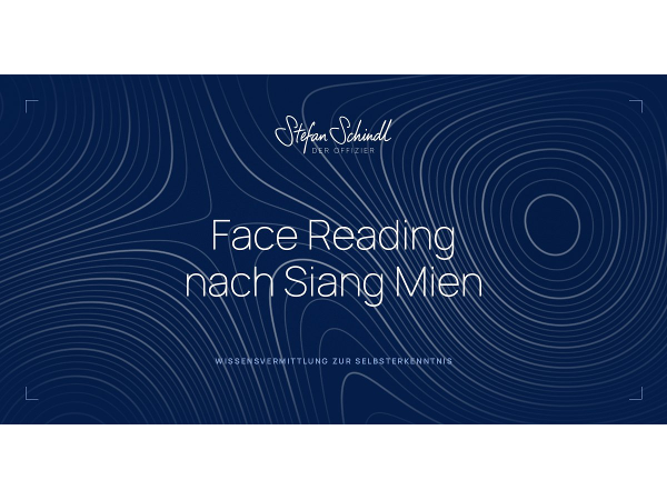 Bild 1 von Stefan Schindl Gesichtslesen - Face Reading