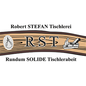 Logo von RST - Robert STEFAN - Rundum SOLIDE Tischlerarbeiten