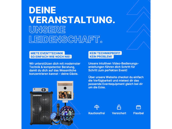 Bild 2 von Renty - Veranstaltungstechnik mieten Wien 2. Bezirk