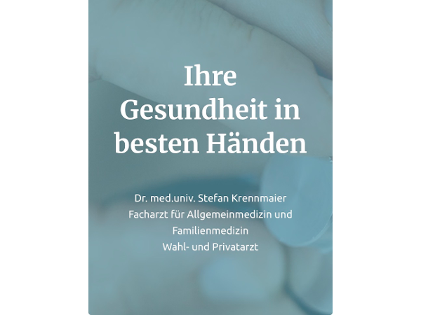 Bild 1 von Dr. med. univ. Stefan Krennmaier
