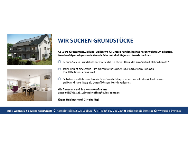 Bild 1 von cubic wohnbau + development GmbH