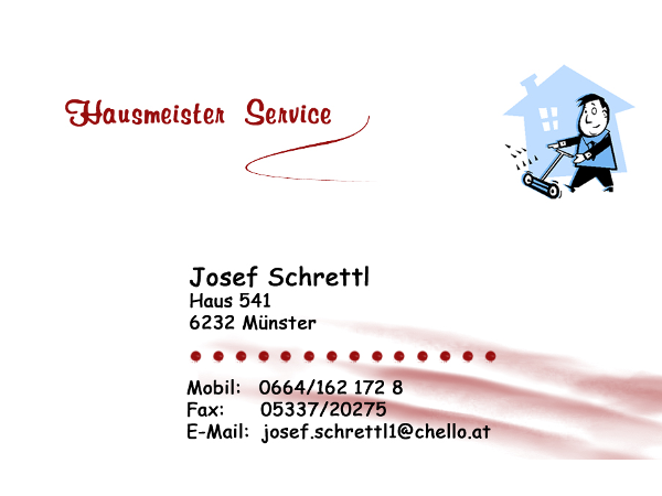 Bild 1 von Hausmeister Service - Mario Schrettl
