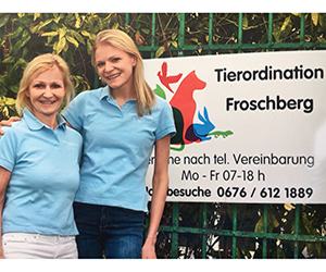 Logo von Tierordination Froschberg - Dr. Ulla & Mag. med. vet. Lucy Roberts