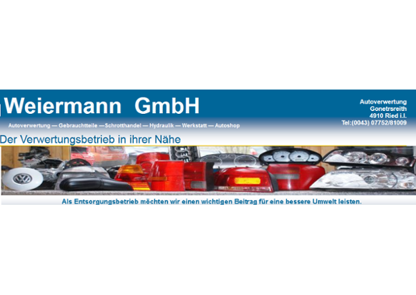 Autoshop Weiermann GmbH in 4910 Ried im Innkreis