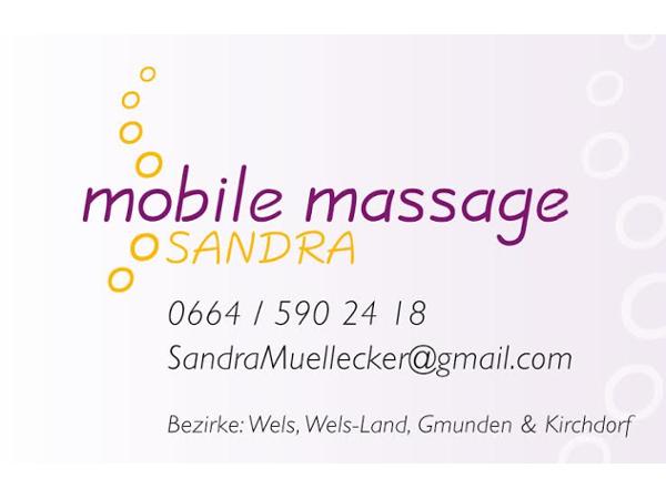 Foto 1 von Mobile Massage Sandra Müllecker