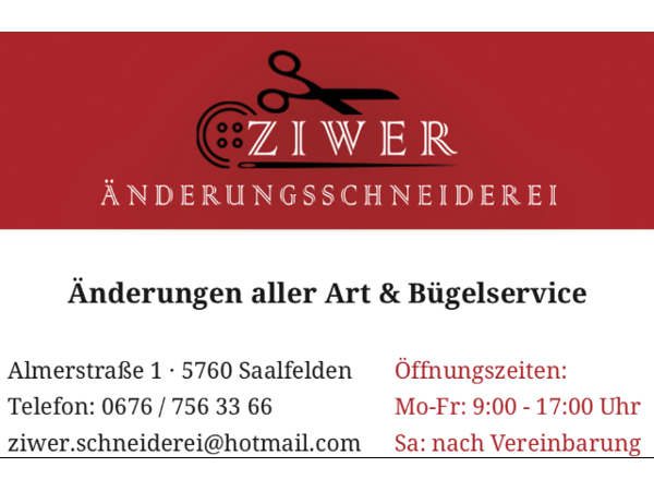 Bild 1 von Änderungsschneiderei Ziwer