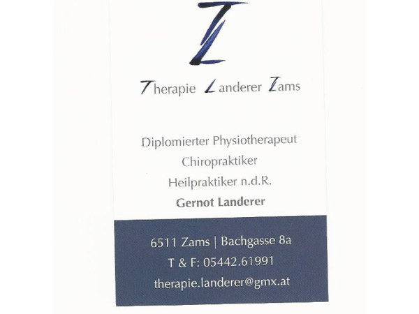 Bild 1 von Therapie Landerer Zams