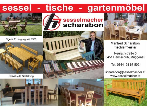 Bild 1 von Sesselmacher Scharabon - Sessel Tische u. Gartenmöbel