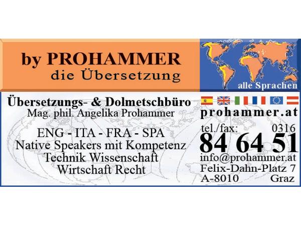 Bild 1 von by PROHAMMER - Übersetzungsbüro Mag-phil Angelika Prohammer