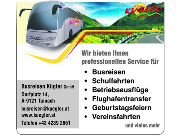 Foto 1 von Busreisen Kügler GmbH