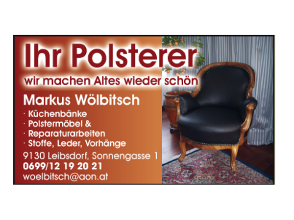 Bild 9 von Ihr Polsterer/Tapezierer - Raumausstatter - Markus Wölbitsch