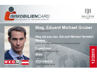 Gruber Eduard Michael Mag - Beeideter Sachverständiger für Immobilien