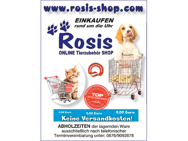 Bild 2 von Rosis ONLINE SHOP, Tierzubehör Roswitha Konrad