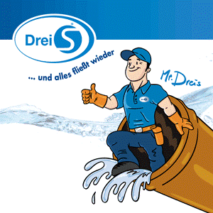 Logo von AKE - Drei S | Abfluss - Kanal - Eildienst