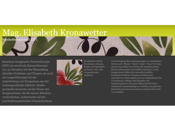 Bild 2 von Kronawetter Elisabeth Mag. Psychotherapeutin (KIP)