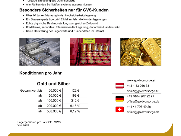 Bild 8 von Goldvorsorge INNSBRUCK/WATTENS – GVS Austria e.U.