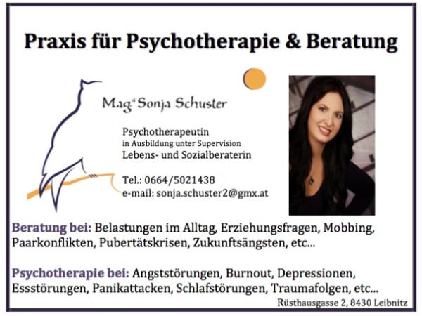 Bild 2 von Praxis für Psychotherapie, Paartherapie und Beratung - Mag Sonja Schuster