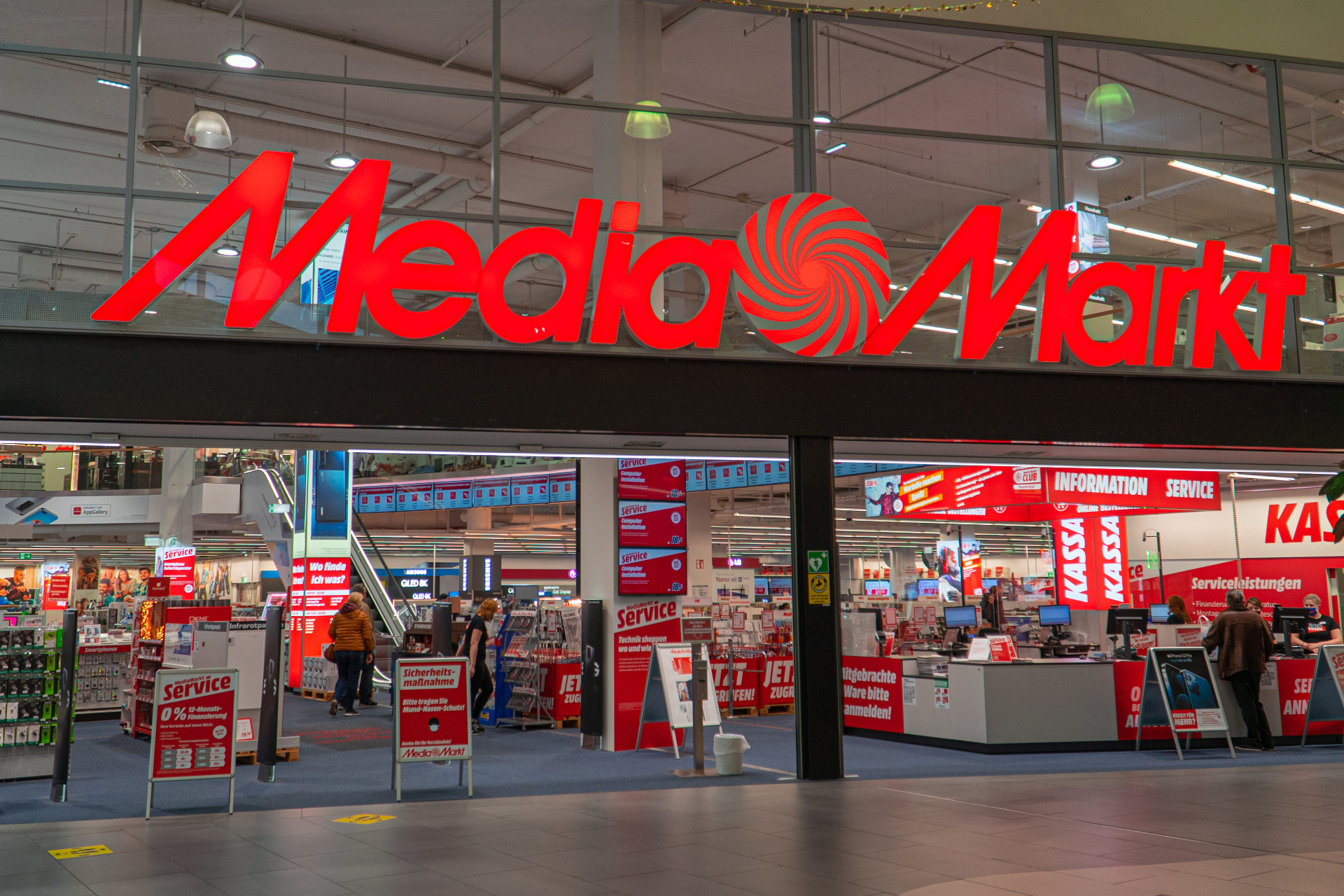 Technology offers: Media Markt at MURPARK Graz