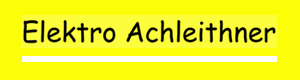 Logo von Achleithner Elektroinstallationen - Elektrohandel