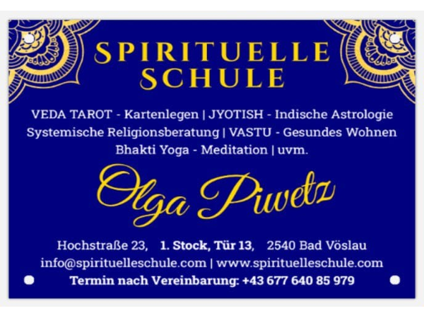 Bild 1 von Spirituelle Schule - Olga Piwetz