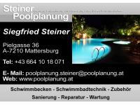 Steiner Siegfried - Schwimmbecken, Pools u Schwimmbadzubehör