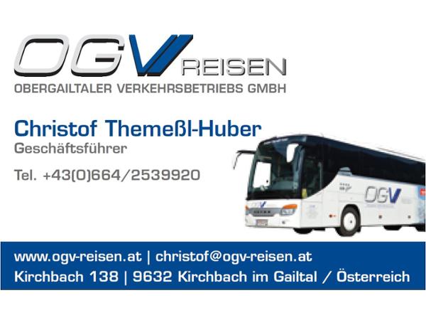 Bild 1 von OGV-Reisen - OGV Obergailtaler Verkehrsbetriebs GmbH