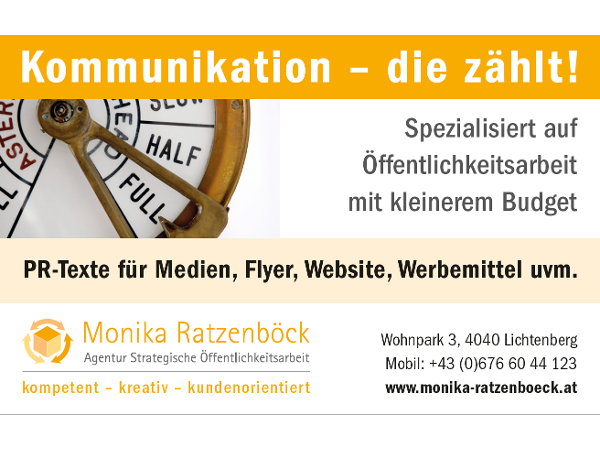 Bild 2 von Monika Ratzenböck - Agentur Strategische Öffentlichkeitsarbeit
