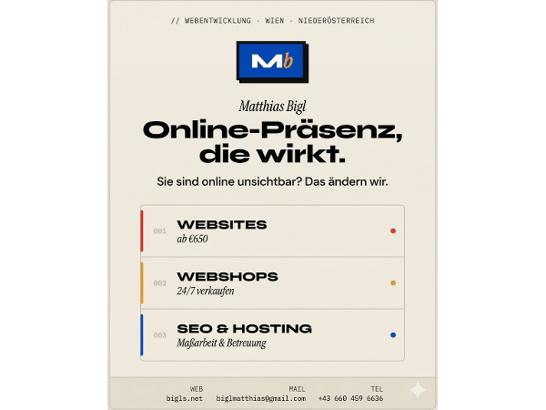 Bild 3 von Matthias Bigl Webentwicklung