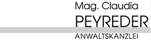 Logo von Rechtsanwalt Mag. Claudia Peyreder