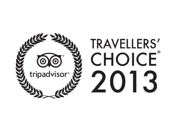 TripAdvisor Travellers' Choice Award 2013
