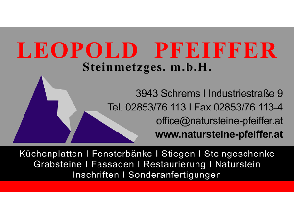 Bild 1 von Leopold Pfeiffer Steinmetz Ges.m.b.H.