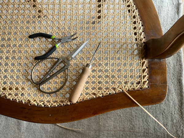 Bild 1 von Geflecht Restaurierung