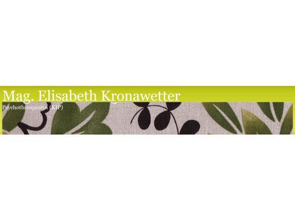 Bild 1 von Kronawetter Elisabeth Mag. Psychotherapeutin (KIP)