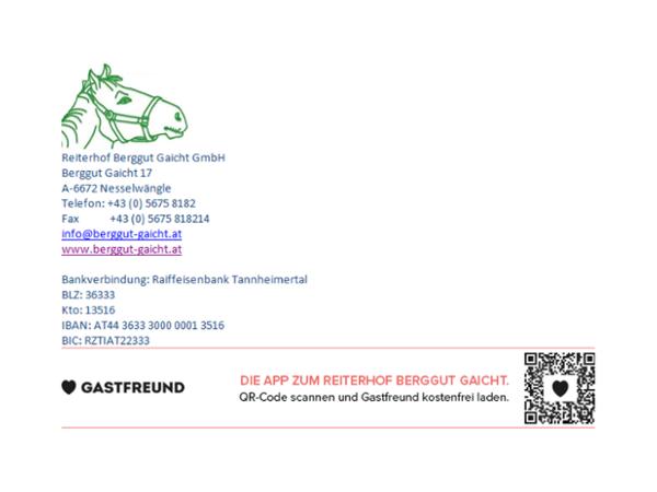Bild 2 von Reiterhof Berggut Gaicht GmbH