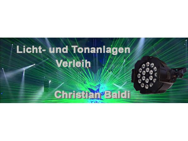 Bild 1 von Licht- u. Tonanlagen Verleih Baldi Christian