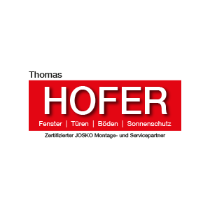 Logo von Hofer Thomas Fenster/Türen/Böden/Sonnenschutz