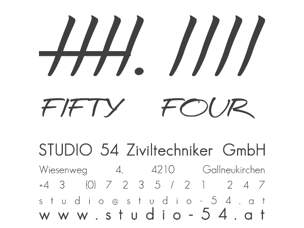 Bild 1 von STUDIO 54 Ziviltechniker GmbH