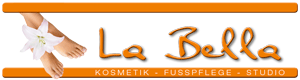 Logo La Bella - Kosmetik u Fußpflegestudio, Monika Rennleithner