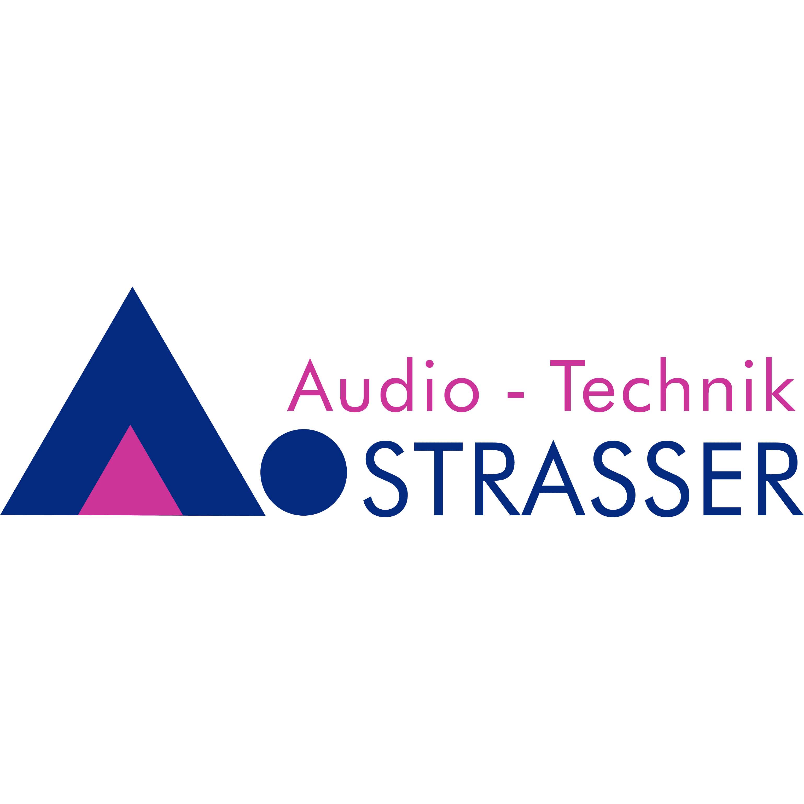 Logo A. Strasser Audio Video Licht